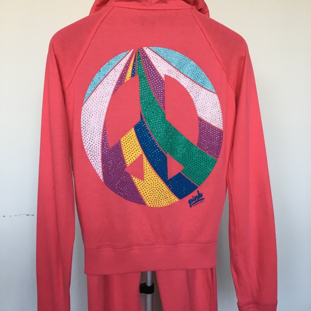 PINK Sweatpants and Hoodie